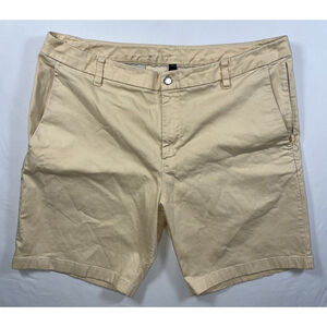 Lululemon Shorts Mens 38 Yellow Chino Commission Preppy Golf Casual Inseam 9”